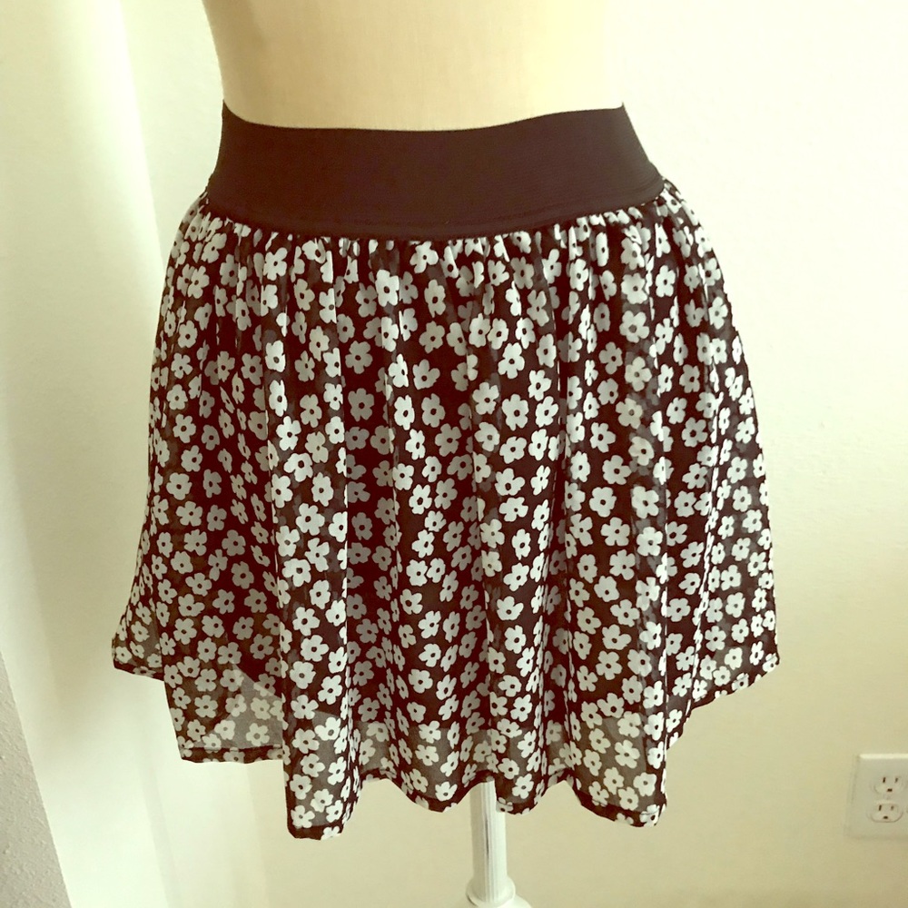 Daisy skirt with attached slip.